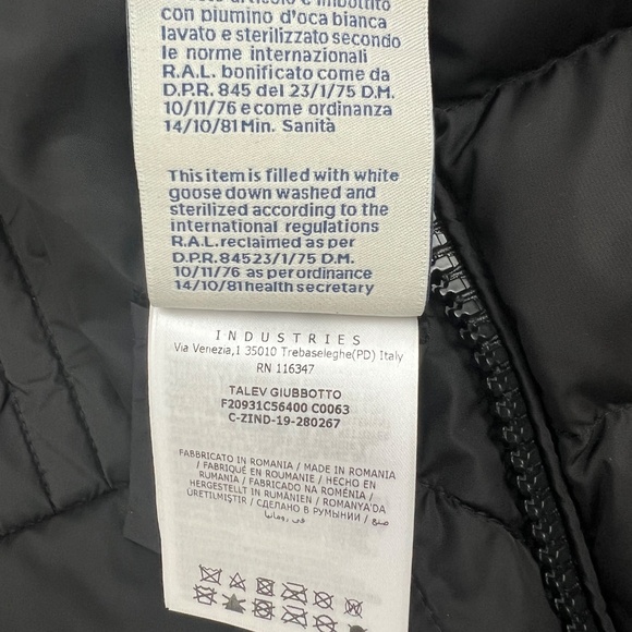 Moncler Talev Long Down Coat - Authentic Size 0 - Picture 10 of 11